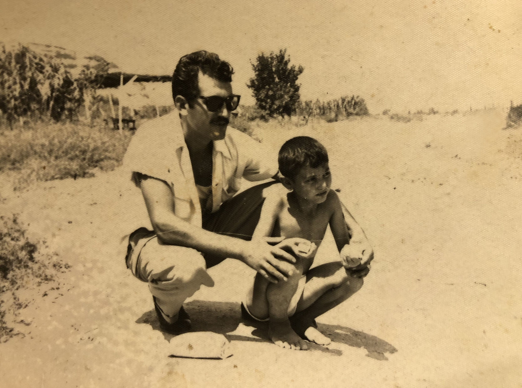 Kostas as a young boy